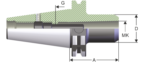 SK-50 ÇEKTİRMELİ MORS ADAPTÖRÜ